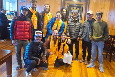 Farewell To Team Ana After Everest Base Camp Trekking