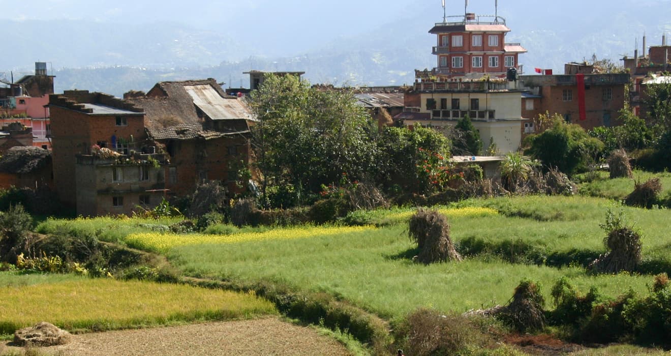 Pharping, a small town in the Newari Community