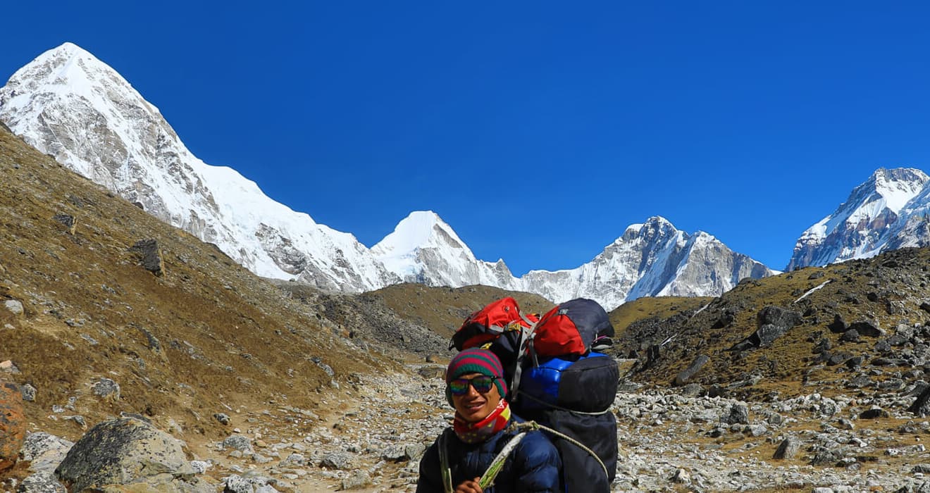 Porters in Nepal for Trekking