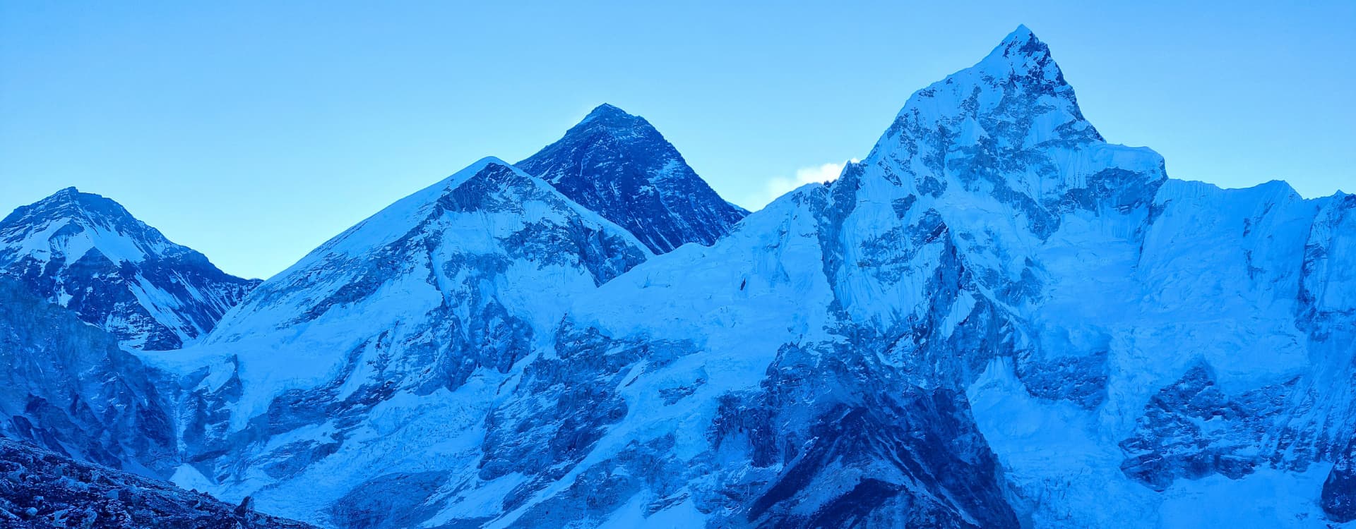 Mount Everest location and height