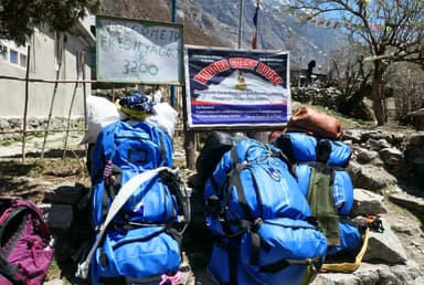 Packing list for Langtang valley trek