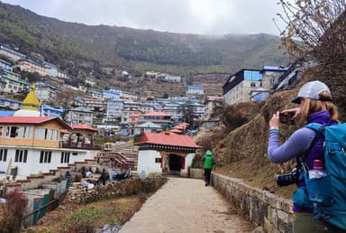 Namche Bazzar Acclimatization day in Everest base camp