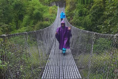 Suspension Bridges around Annapurna