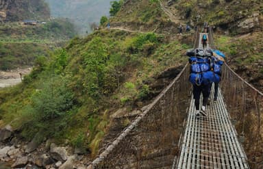 Day 4  Machha khola to Jagat  can i trek alone in manaslu