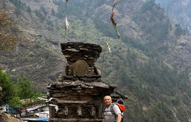 Day 4  Village of khorlabesi   Manaslu circuit package