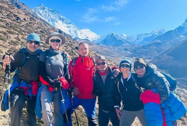 Hike to dingboche  Hard part of Everest Trek