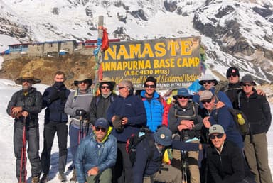 Annapurna Base Camp Trekking Height  4130 meters