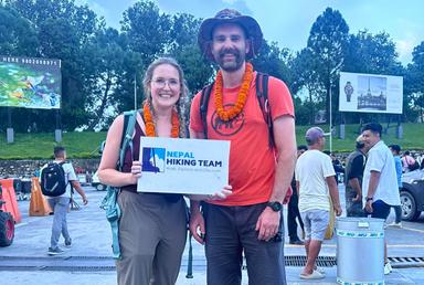 Pickup day at Tribhuvan International Airport by the Nepal Hiking Team