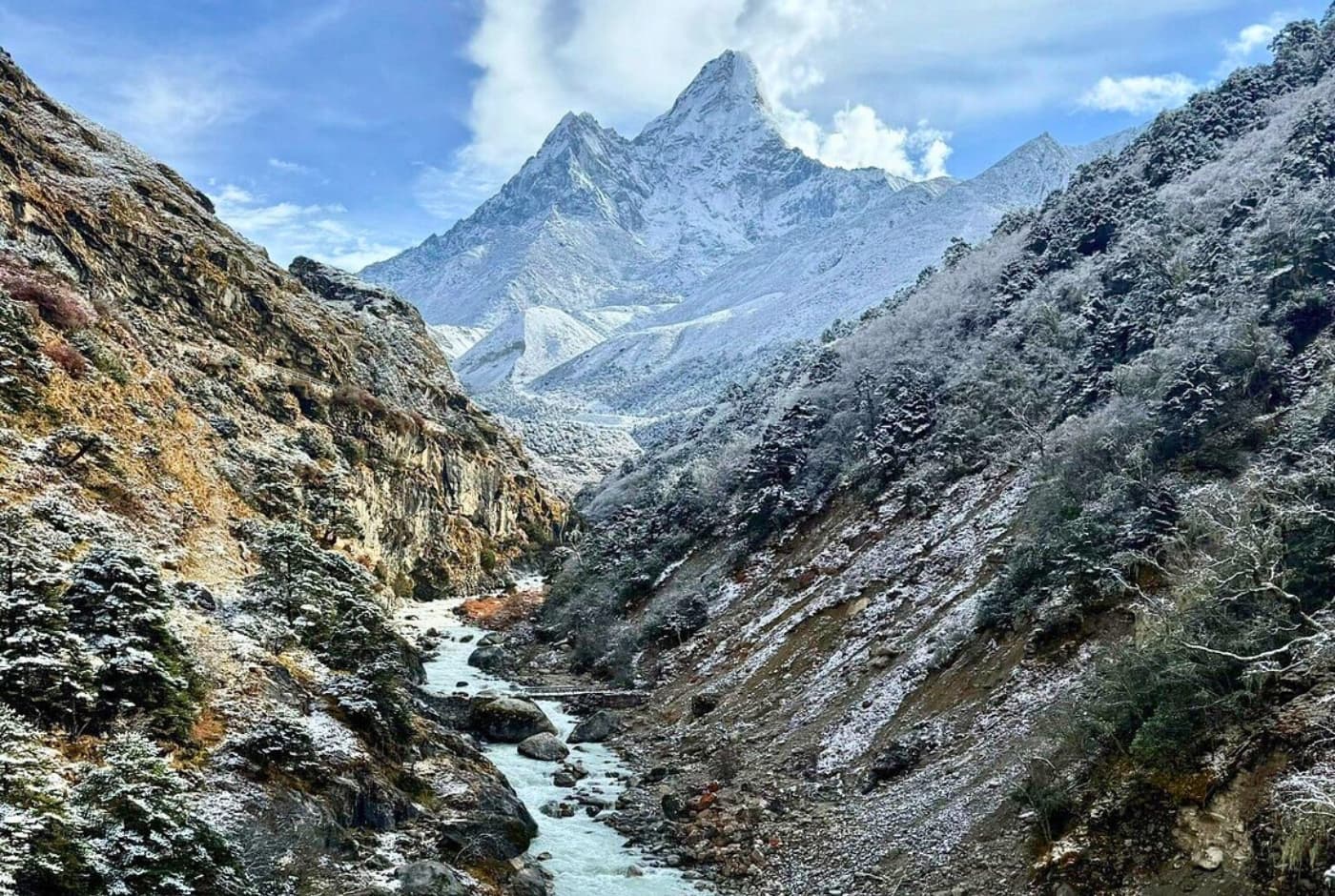 EBC trek with Lobuch Peak  Thrilling adventure