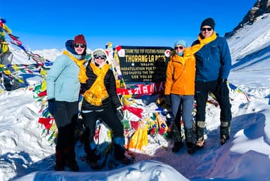 Thorong La Pass-5416 -Annapurna circuit Trekking with Nepal Hiking Team