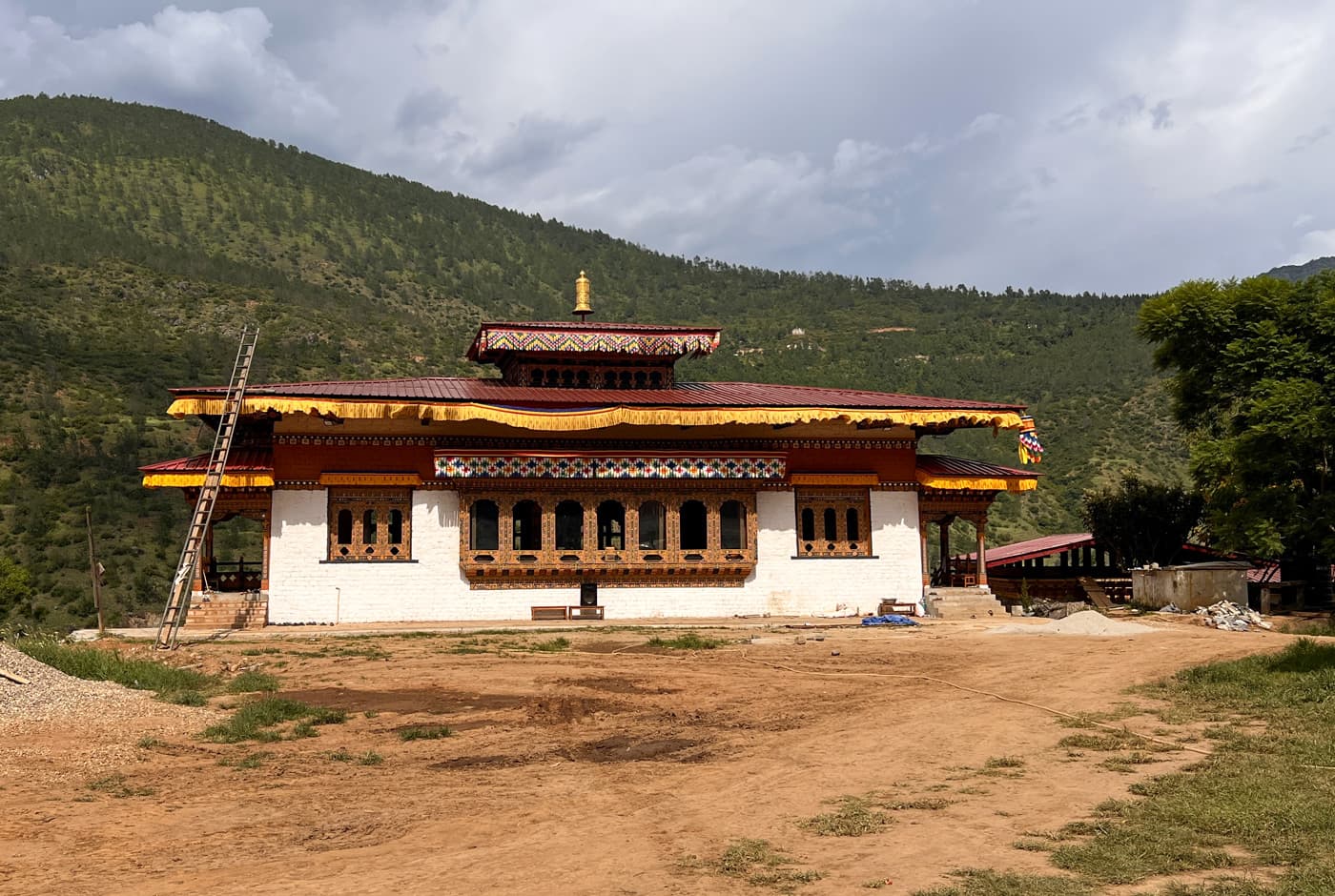 Traditional Bhutanese Temple (Lhakhang)