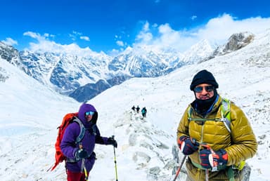 Manaslu Region during snow time