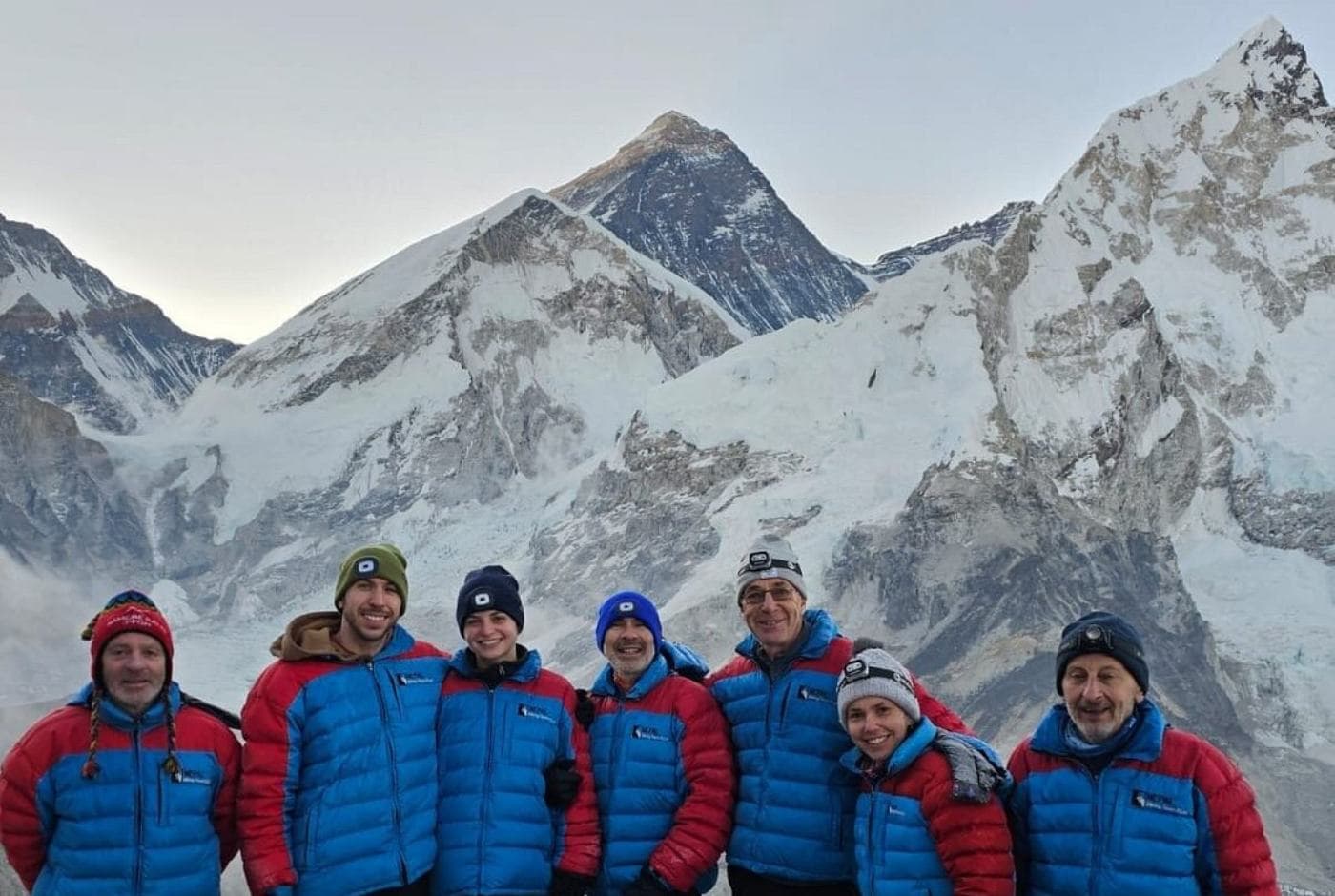 Group trek to Mount Everest base camp