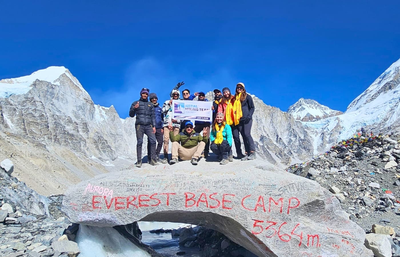 Elevation and height of Everest Base Camp Trek