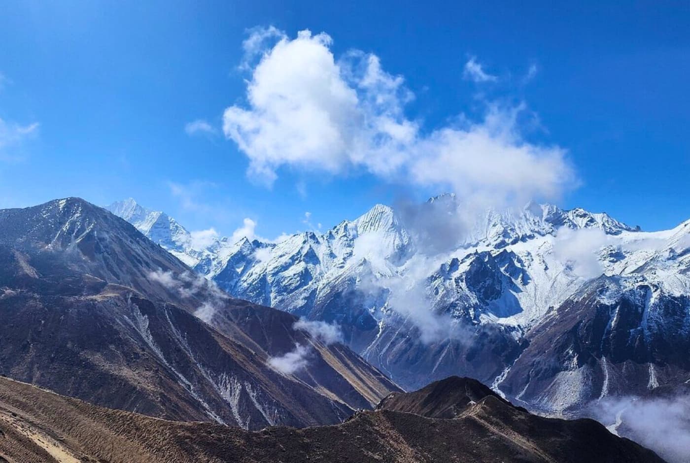 How hard is langtang valley with heritage trail