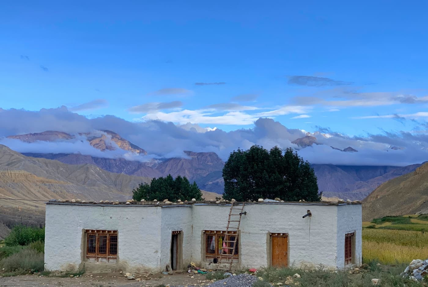 A traditional house (Mustang Trek)