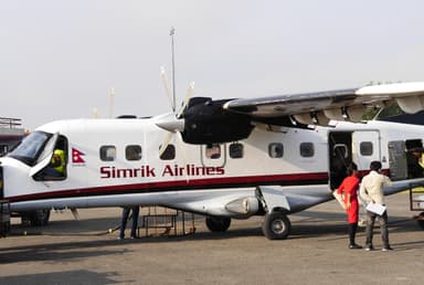 Day 2 Simirk Airlines fly to jomsom