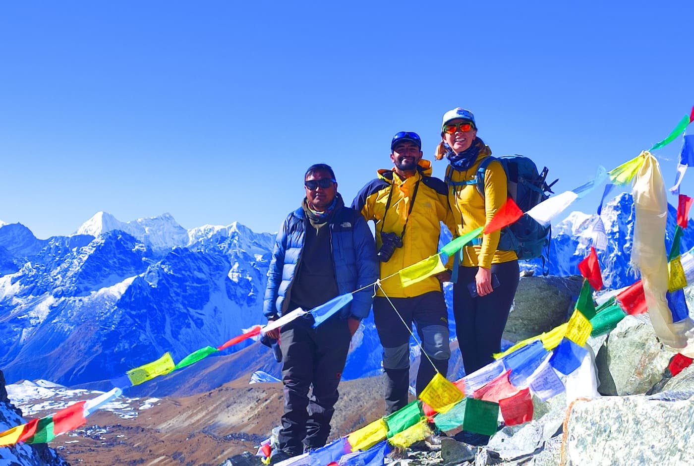 Team Rebecca to Gokyo lake trek