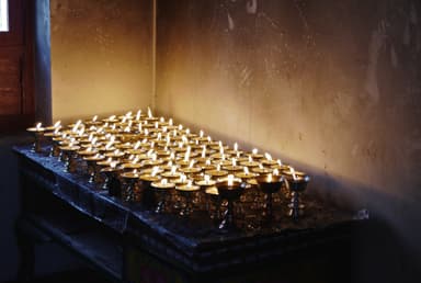 Day 8 Butter lamp in Lo Manthang