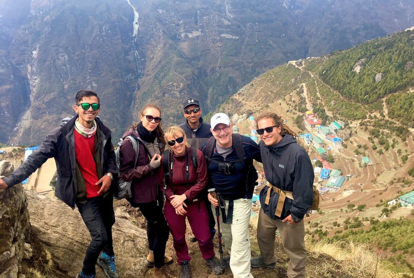 Namche Bazaar is a town in Khumbu Pasanglhamu Rural Municipality in Solukhumbu District