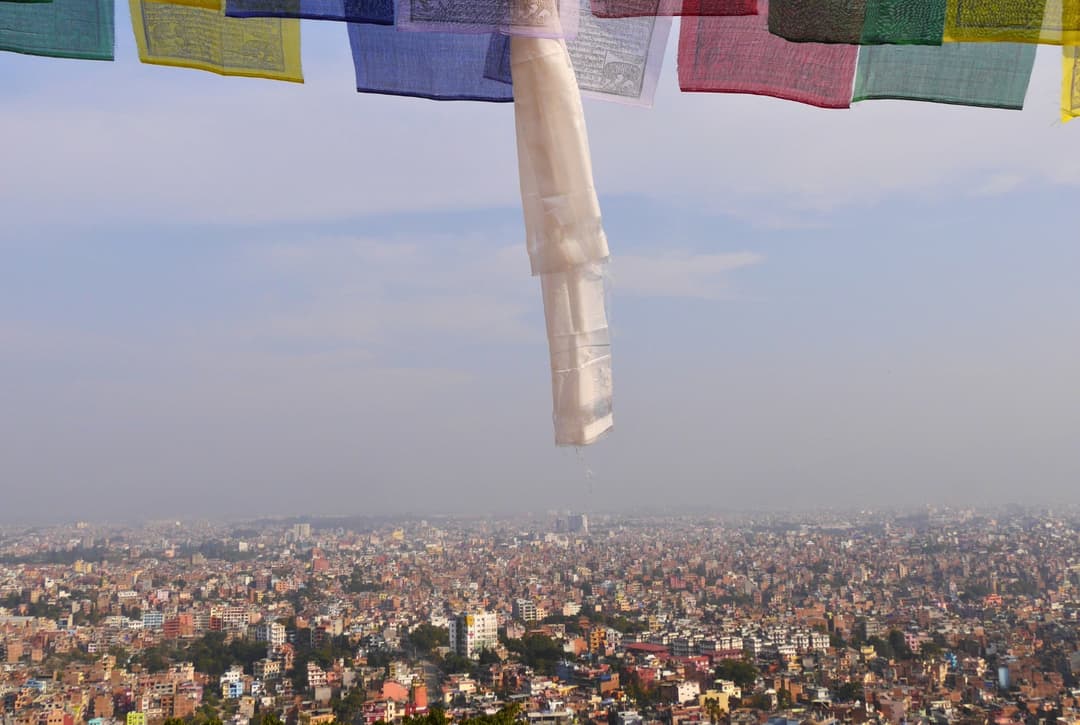 View From Swayambhunath