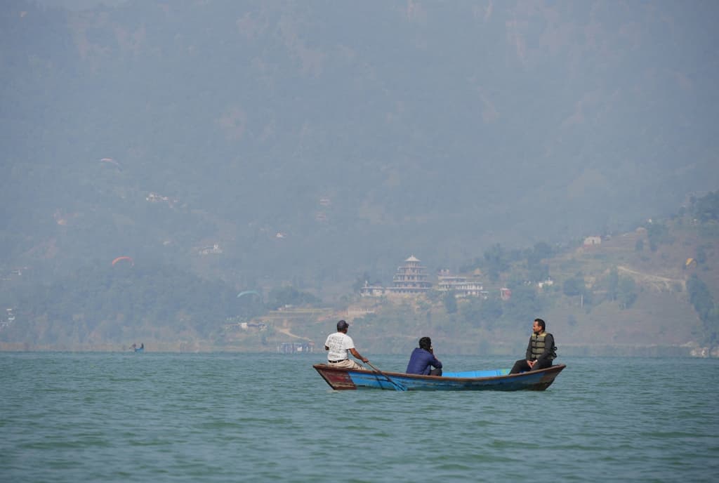 Pokhara boating