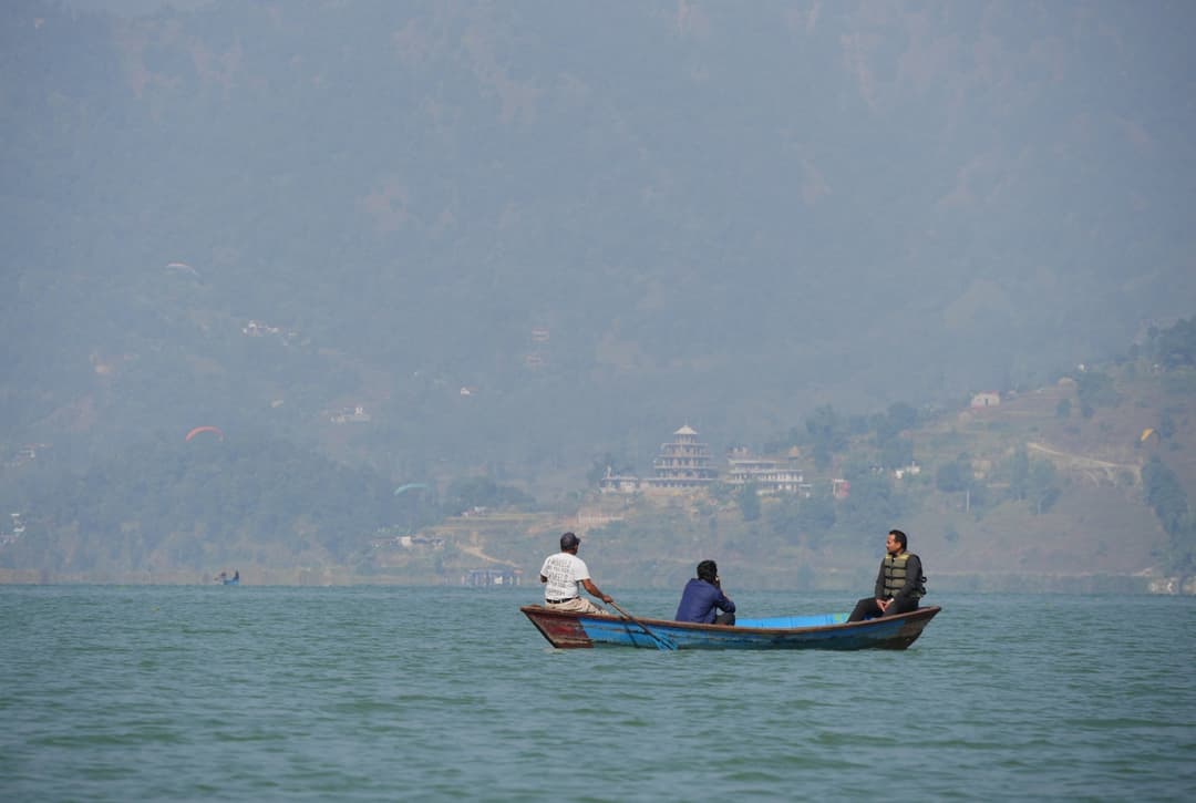 Pokhara boating