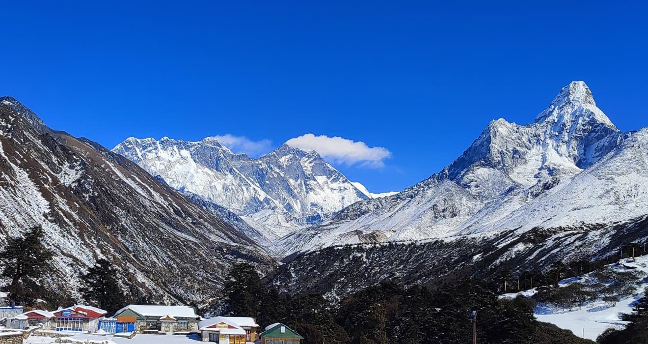 Everest Base Camp Trek in winter