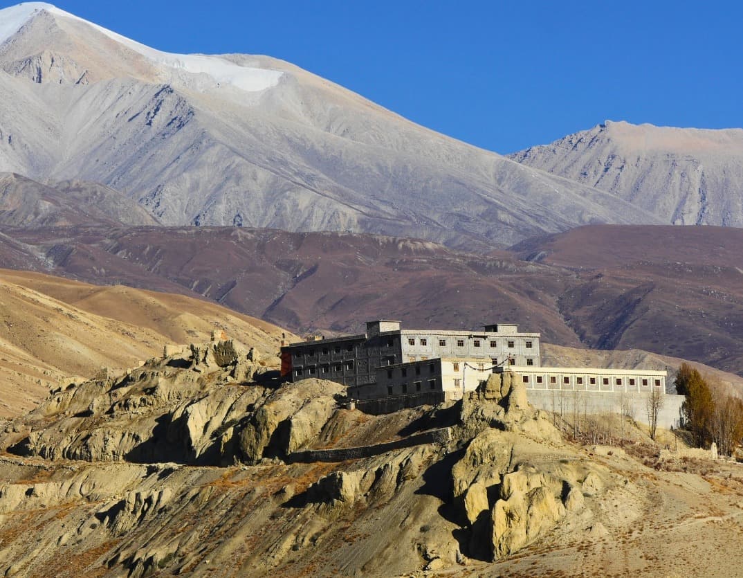 Upper Mustang Trek height