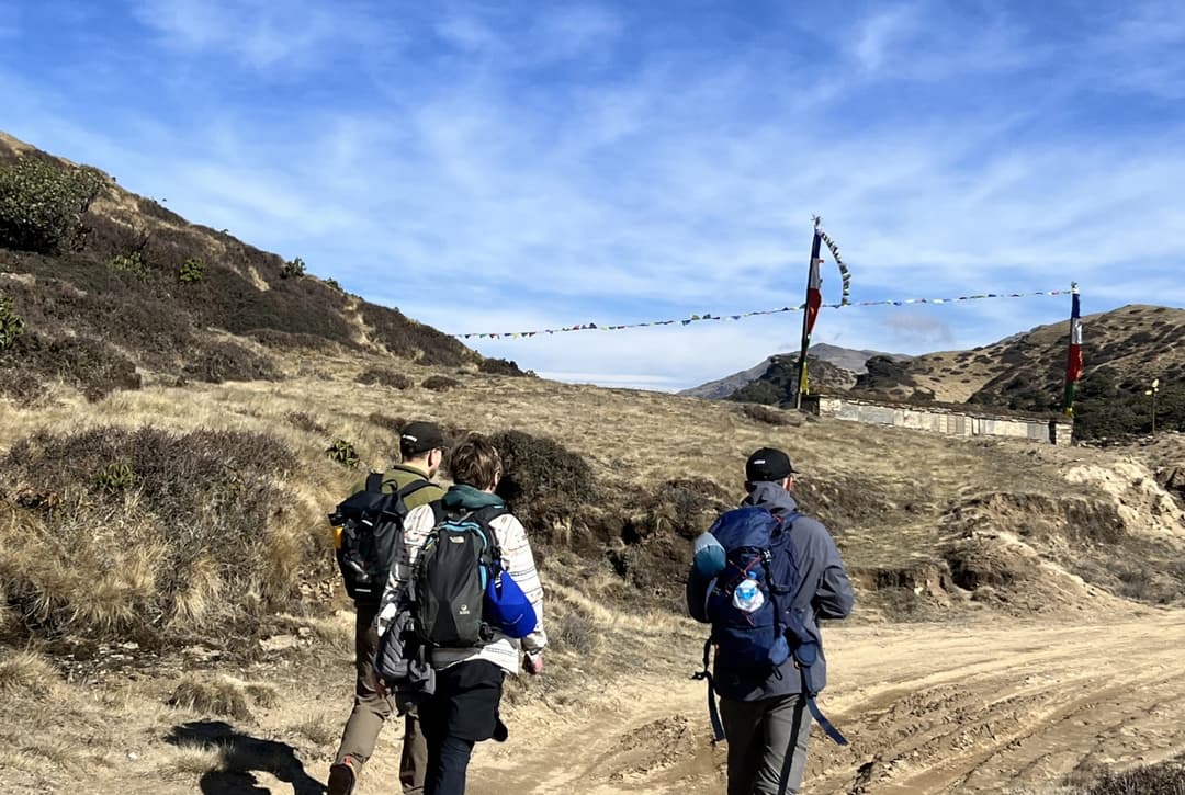 Climbing To Pikey Peak