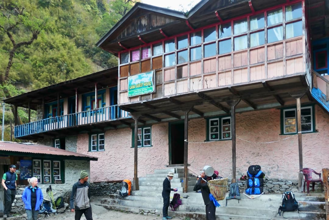 Lama Hotel Key point on Langtang Valley Hike