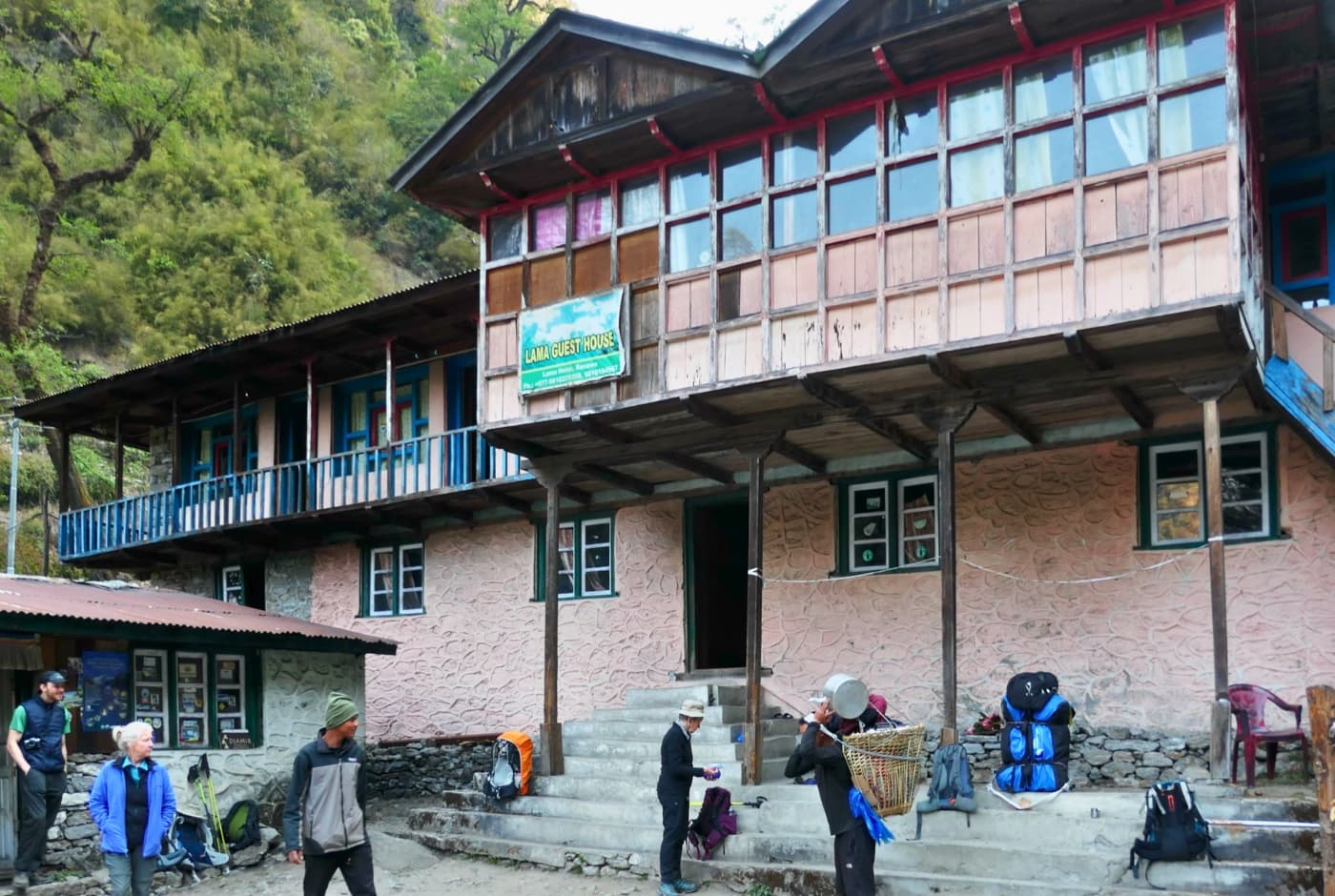 Lama Hotel Key point on Langtang Valley Hike