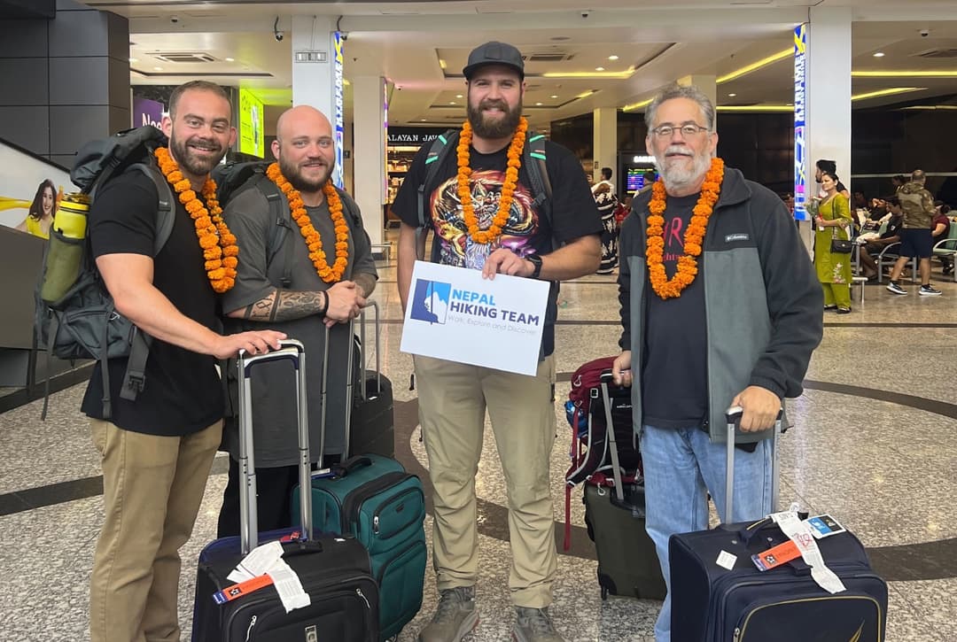 Arrival of trekkers for Annapurna Circuit Trek
