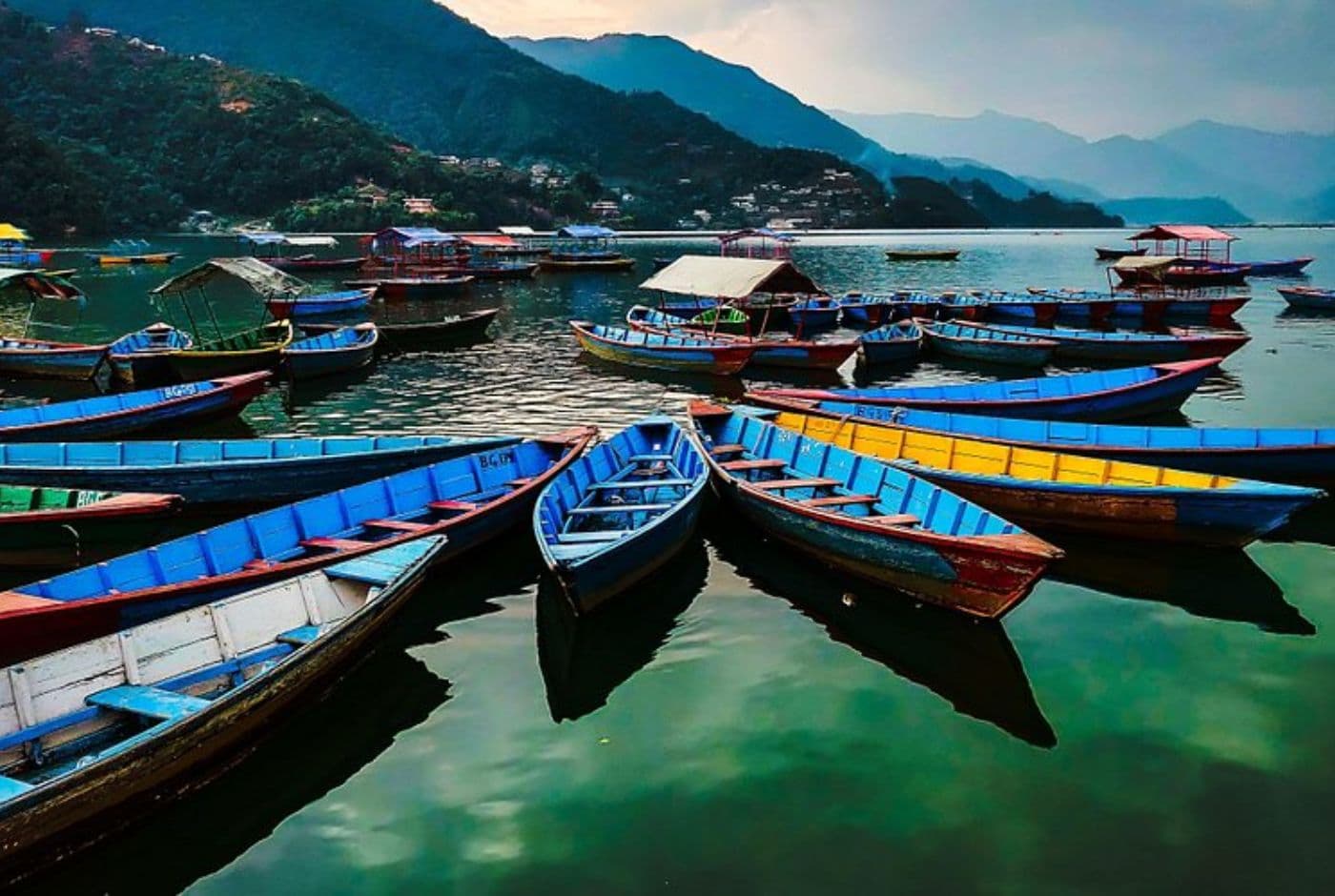 Phewa Lake Boating during Mardi Himal Trek