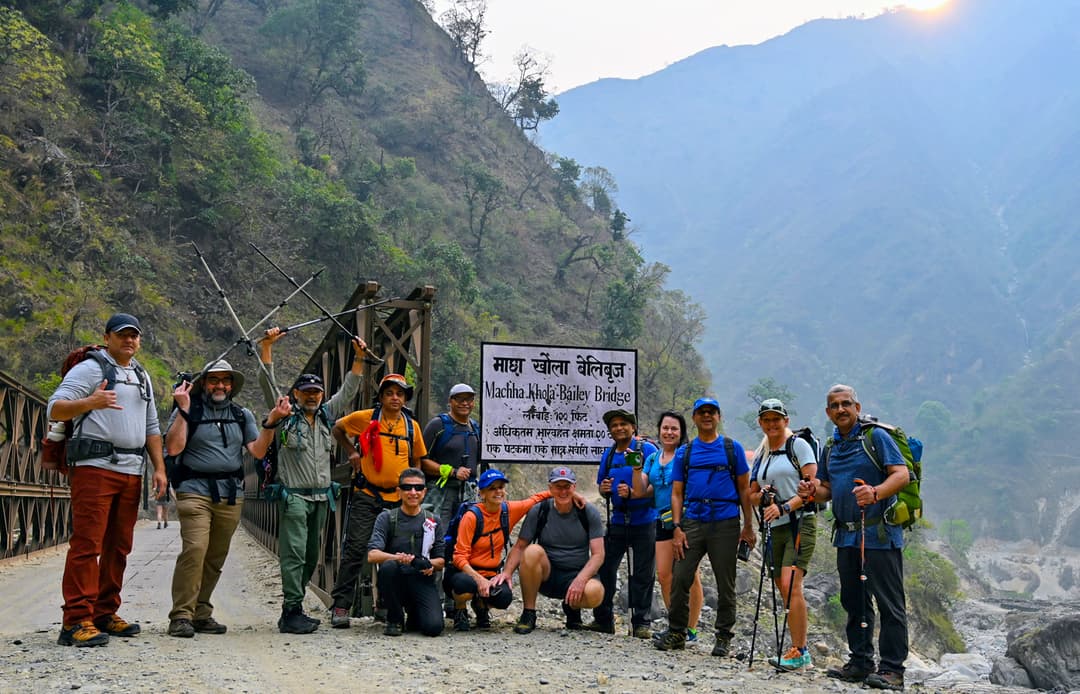 Macchakhola From Kathmandu