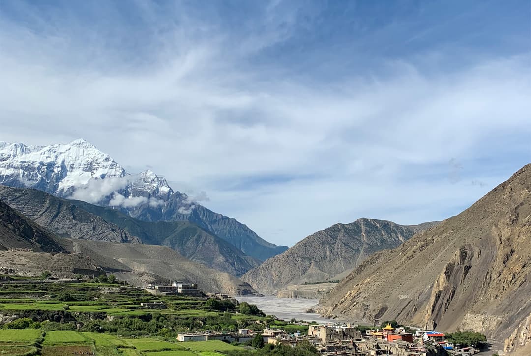 Kagbeni Village The Ancient Gateway To The Forbidden Kingdom Of Lo And The Start Of Our Journey North.