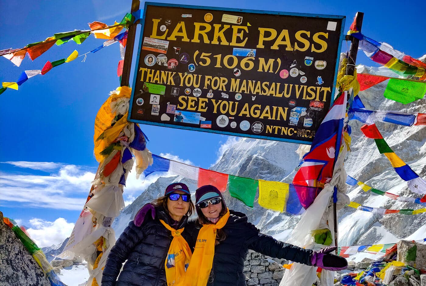 Larke La Pass Of Manaslu