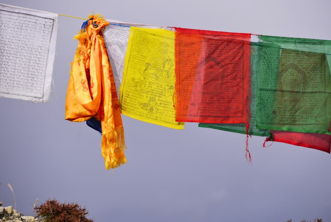 Prayer flags Charang