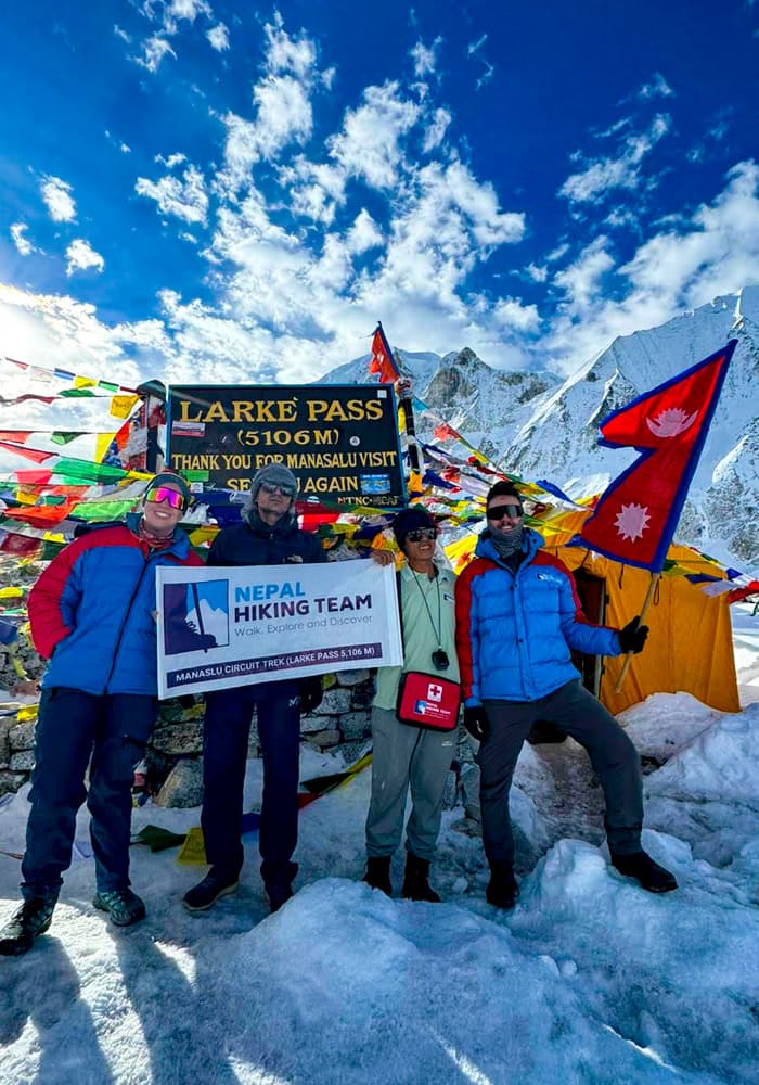 Manaslu Trek With Nepal Hiking Team