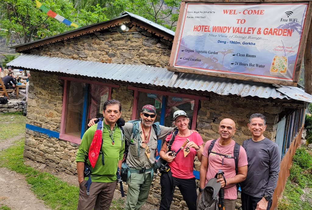 Deng Village Of Manaslu Trek
