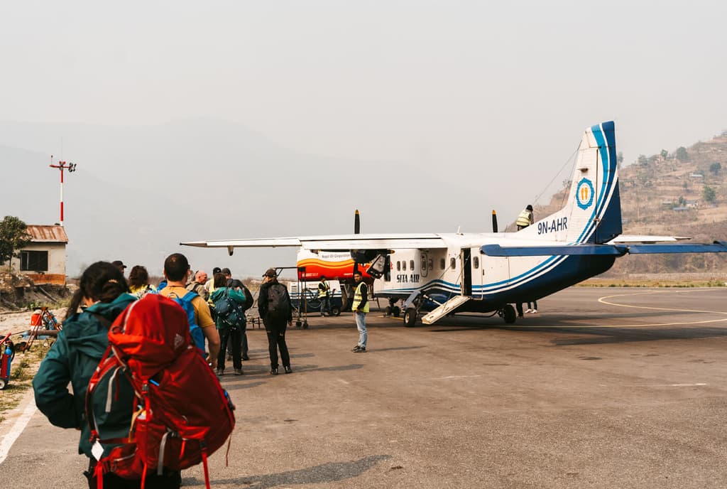 Lukla Airport Start Of Everest Base Camp Trek