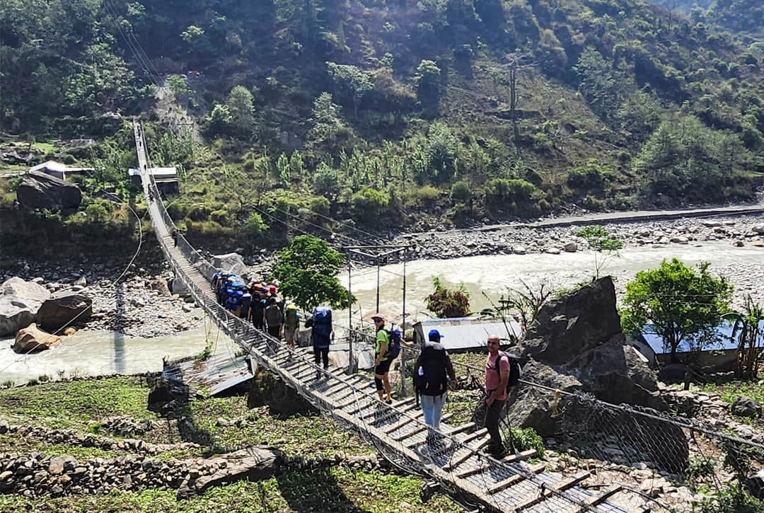 Machha Khola To Jagat Distance